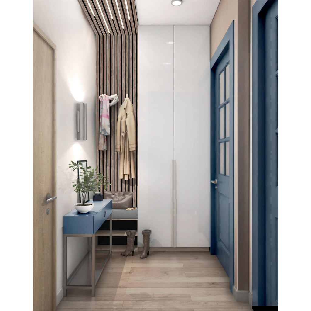 Akustikpaneel Wandverkleidung Lamellenwand Echtholz Furnier | 240 x 60 x 2,2 cm