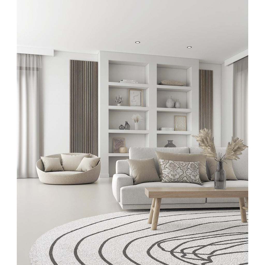 Akustikpaneel Wandverkleidung Lamellenwand Echtholz Furnier | 240 x 60 x 2,2 cm