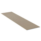 Akustikpaneel Wandverkleidung Lamellenwand Echtholz Furnier | 240 x 60 x 2,2 cm