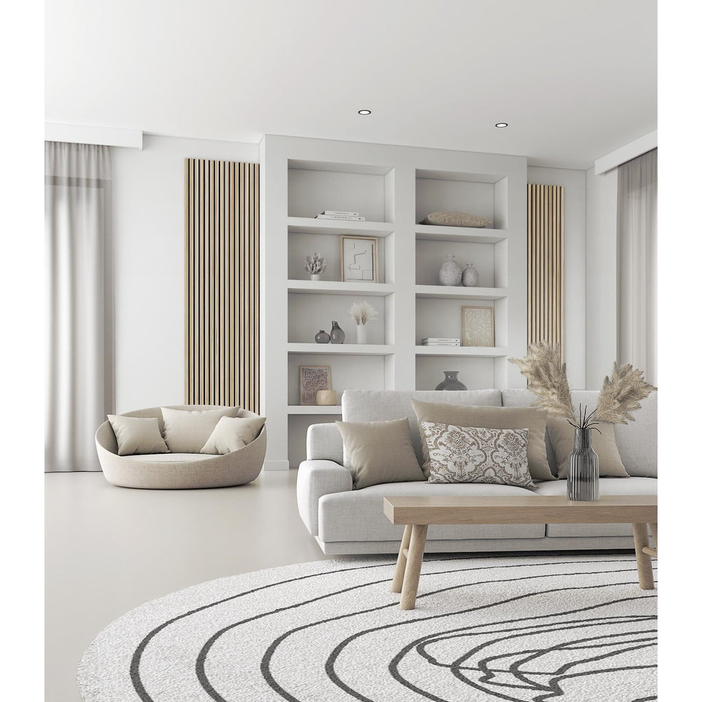 Akustikpaneel Wandverkleidung Lamellenwand Echtholz Furnier | 240 x 60 x 2,2 cm