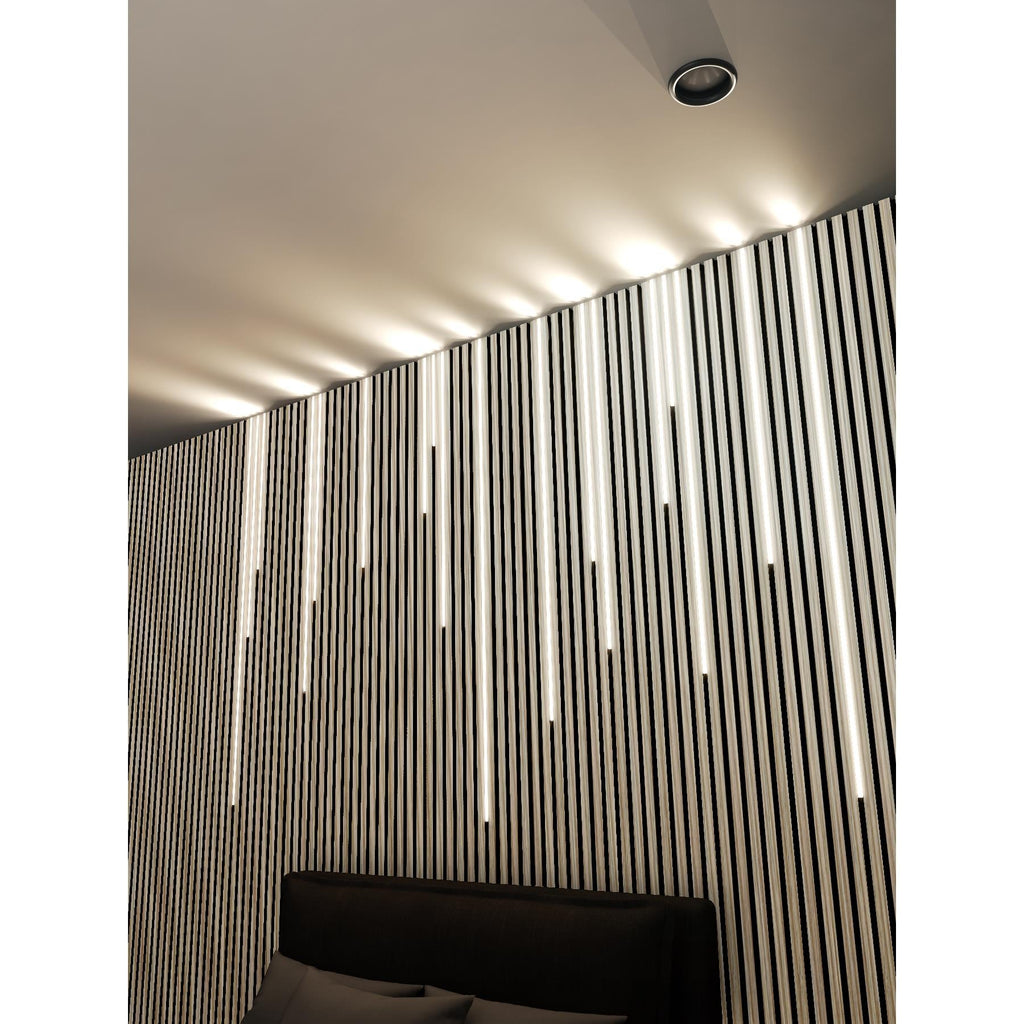 Akustikpaneel Wandverkleidung Lamellenwand Echtholz Furnier | 240 x 60 x 2,2 cm