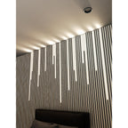 Akustikpaneel Wandverkleidung Lamellenwand Echtholz Furnier | 240 x 60 x 2,2 cm