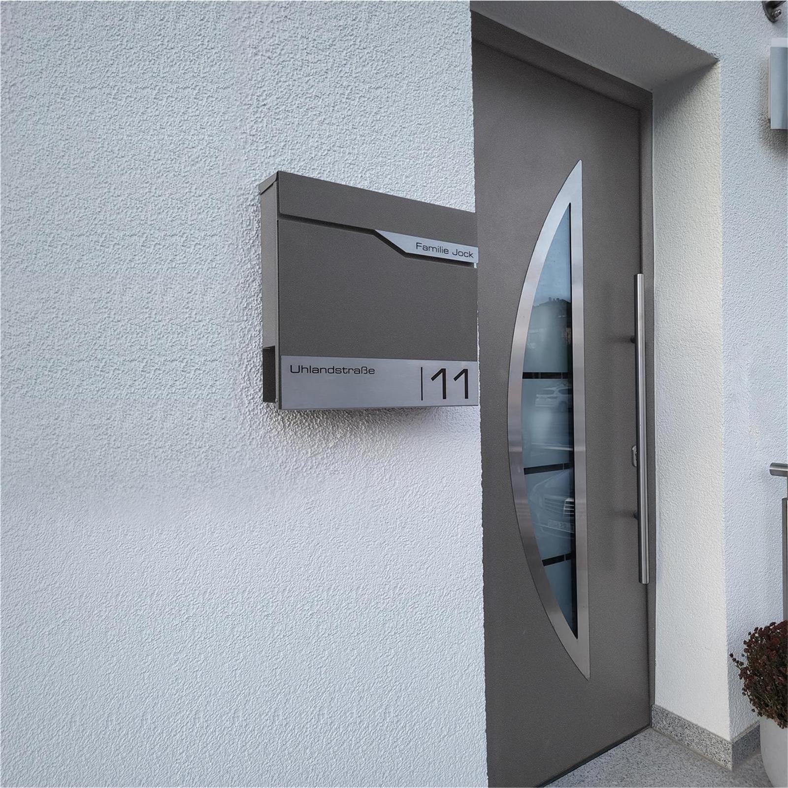 Metzler Briefkasten aus hochwertigem Stahl | Siebert