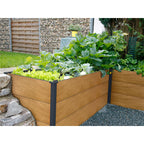 Metzler Hochbeet L für den Garten | Pulverbeschichtet | 150 x 75 x 77 cm