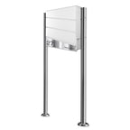 Metzler Design Standbriefkasten mit Standfuß aus Edelstahl | Neumann