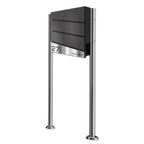 Metzler Design Standbriefkasten mit Standfuß aus Edelstahl | Neumann