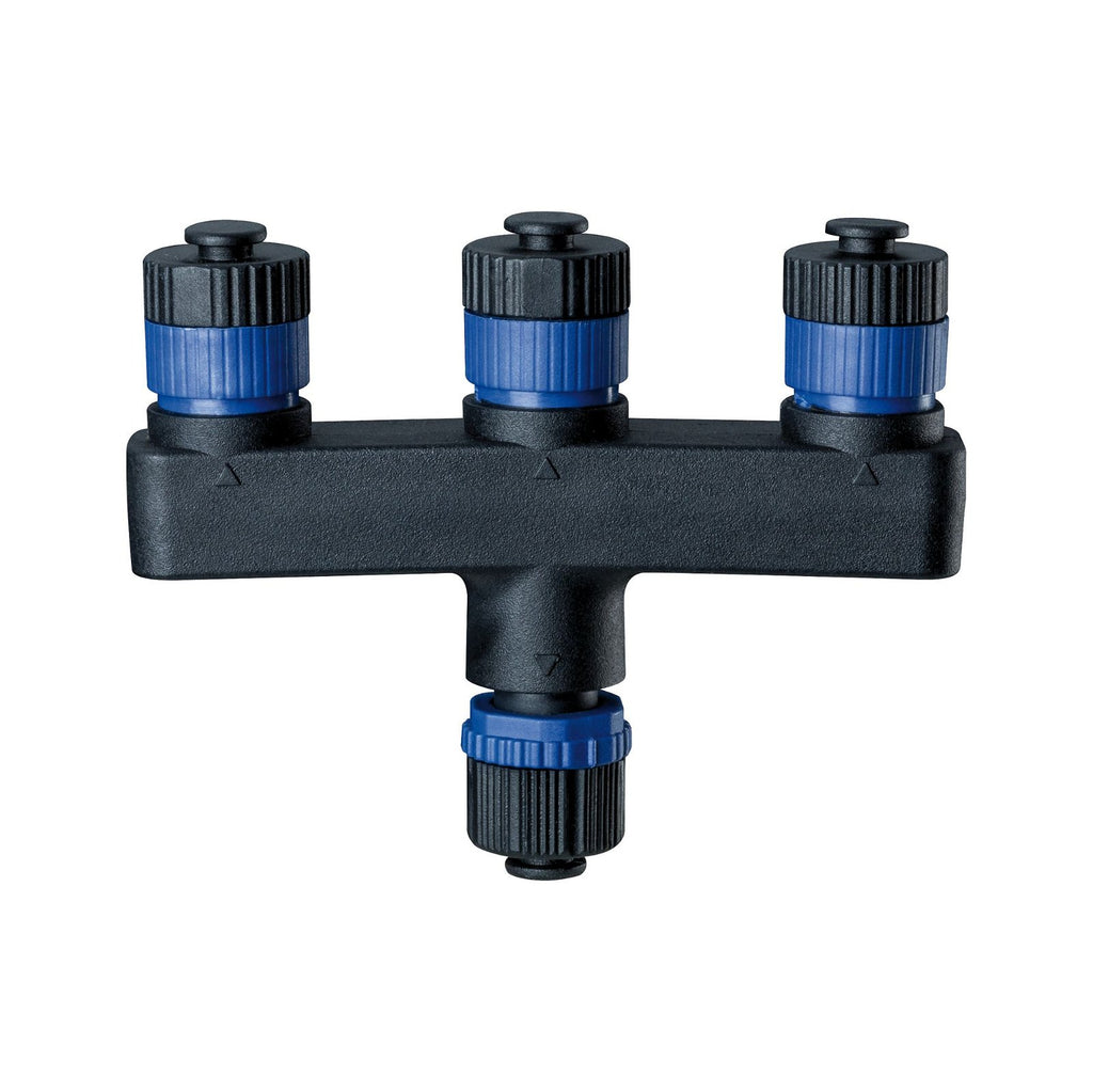 Plug & Shine | Verteiler | Plug & Shine Verteiler 3 Ausgänge IP68 Schwarz