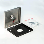 Metzler Türklingel Aufputz Gravur + LED-Taster | Vera