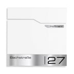 Metzler Standbriefkasten | inkl. Namensschild aus Edelstahl | Thobe