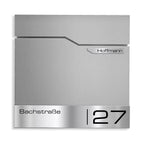 Metzler Standbriefkasten | inkl. Namensschild aus Edelstahl | Thobe