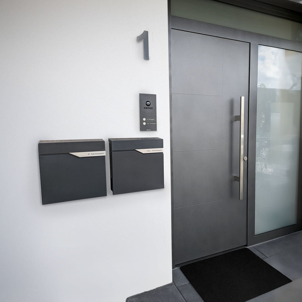 Metzler Briefkasten austauschbares Namensschild | Ebenhard
