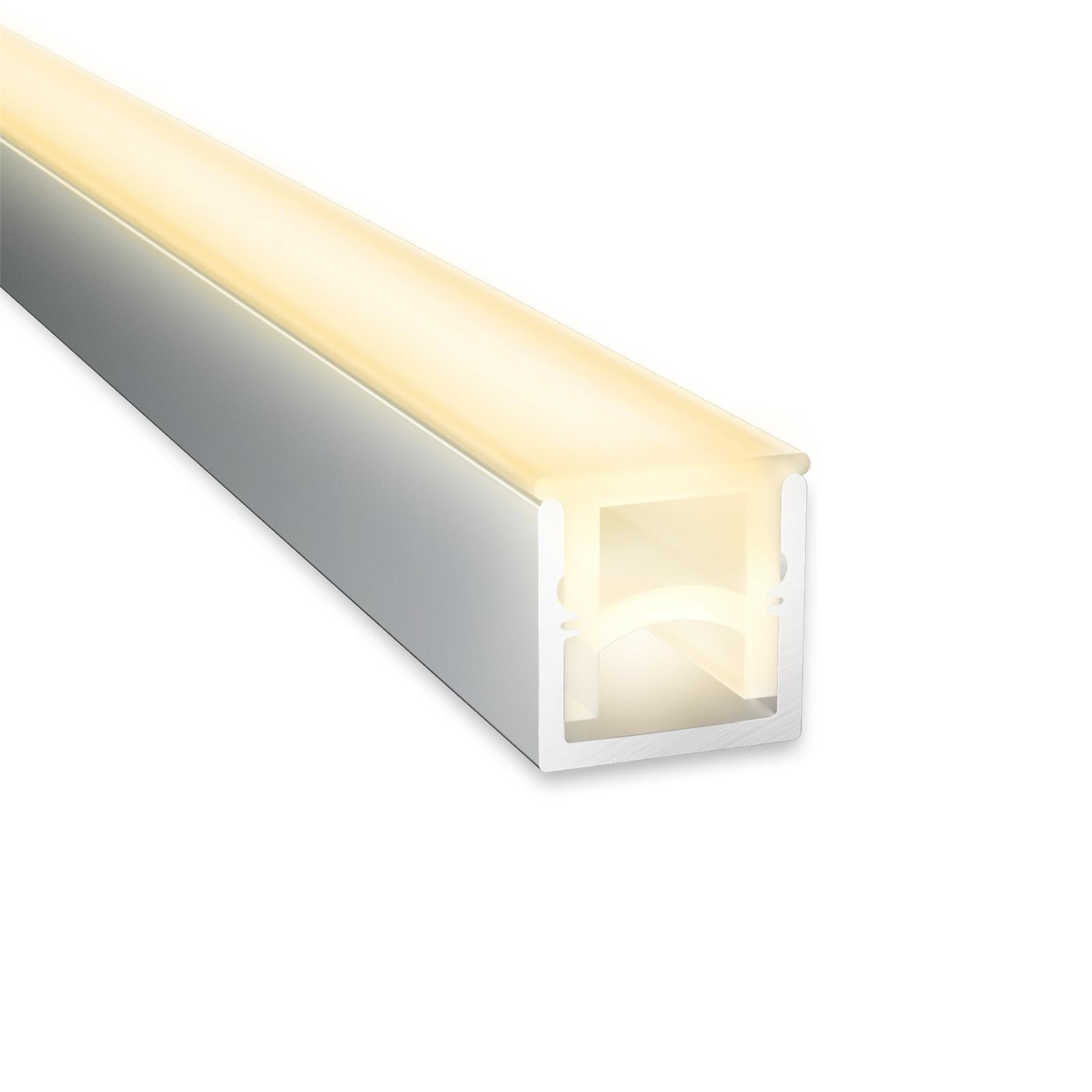 LED-Leisten | Erweiterungsset für Akustikpaneele | Ideal für grauen Filz | LED-Beleuchtung für Akustikpaneele mit einstellbarer Lichtfarbe