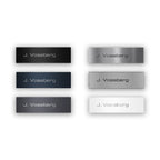 Metzler VDM10 Ersatz Namensschild mit Lasergravur magnetisch für Versionen mit 2-3 Klingeltastern