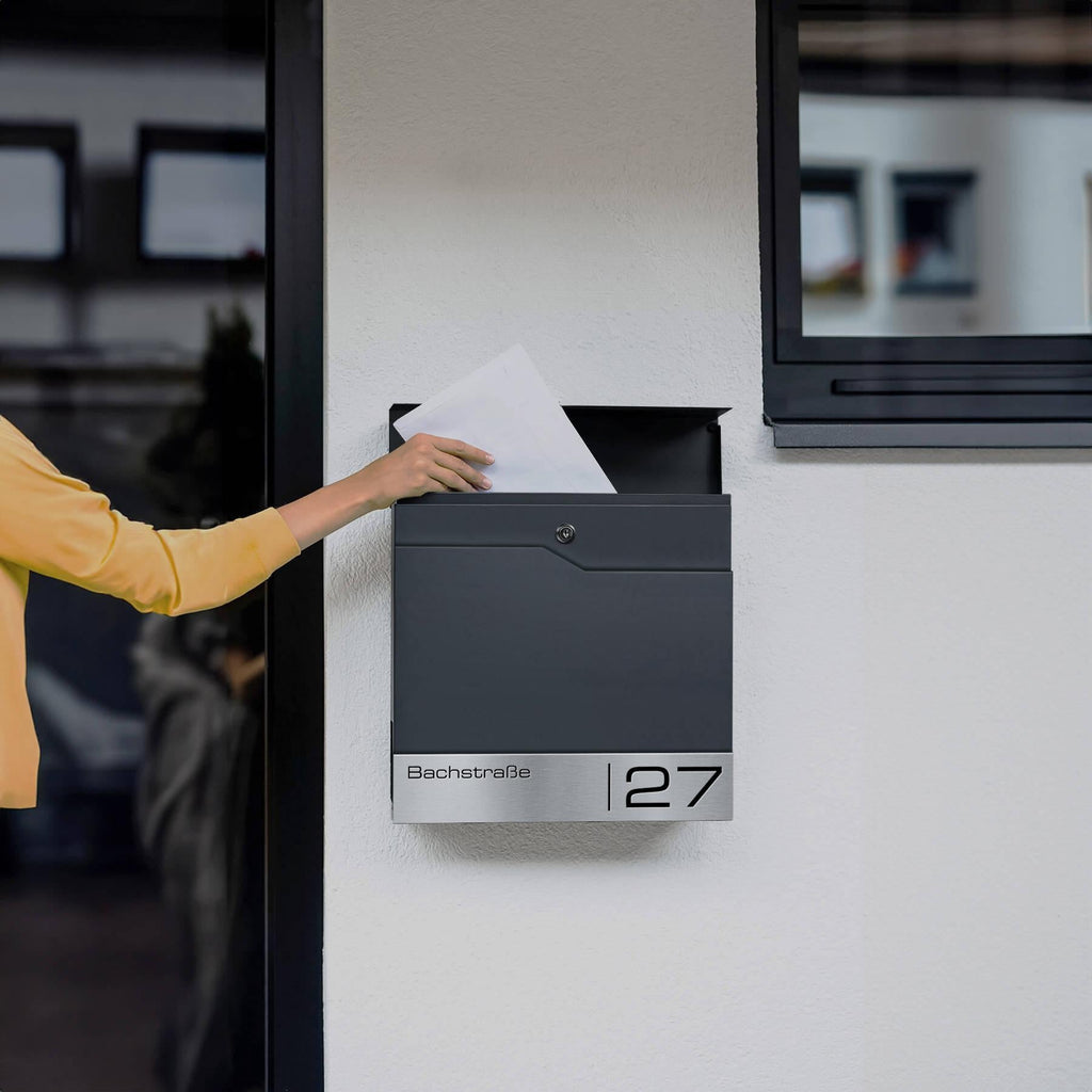 Metzler Briefkasten aus hochwertigem Stahl | Siebert
