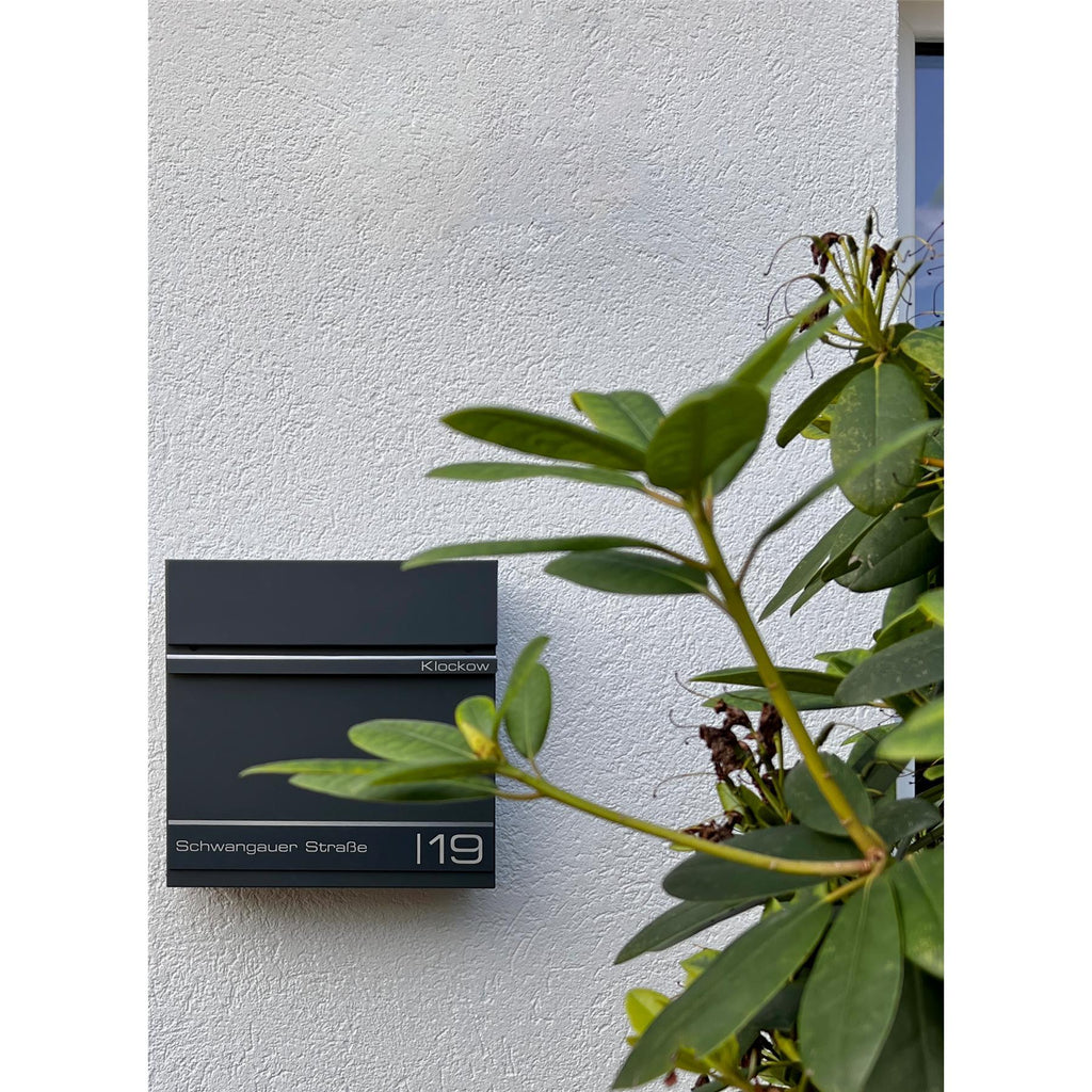 Metzler Briefkasten mit Lasergravur | Hermann