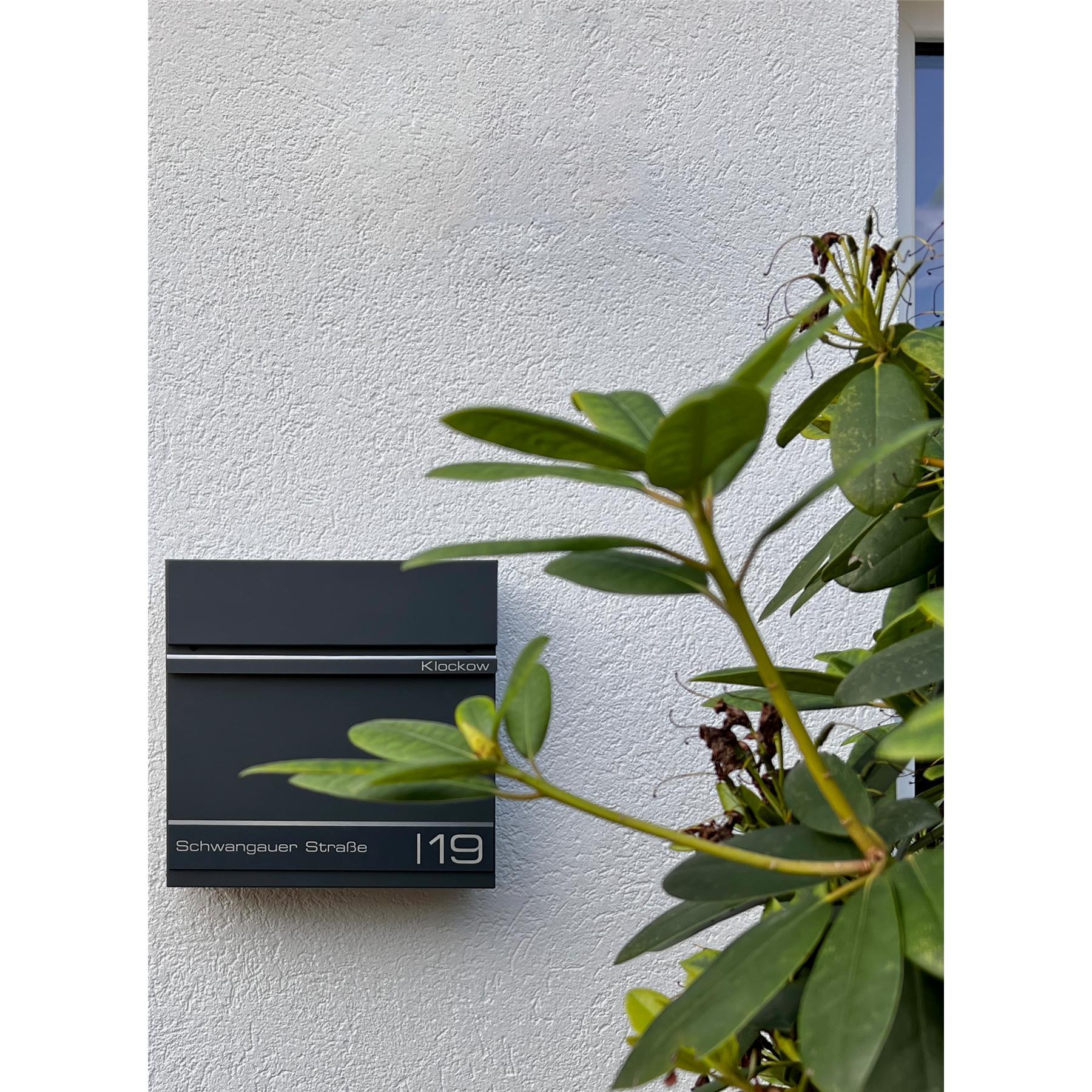 Metzler Briefkasten mit Lasergravur | Hermann