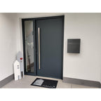 Metzler Briefkasten Anthrazit RAL 7016 Gravur | Lepo 2