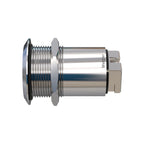 Metzler - RJ45 Einbauelement Ø22mm - IK10 - Edelstahl - Flach - Ethernet Anschluss