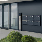 Metzler SDM10S Video-Türsprechsäule | Klingelstele mit Gesichtserkennung | optional mit Personalisierung | Ein- und Mehrfamilien