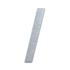 Metzler Hausnummer | Edelstahl gebürstet | Arial | Höhe 14 cm