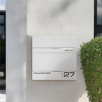 Metzler Briefkasten mit Lasergravur | Hermann