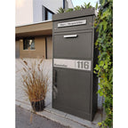 Metzler Pflanzdach für Paketbox | Dachbegrünung für Paketbriefkasten | für Modellreihe Bispo