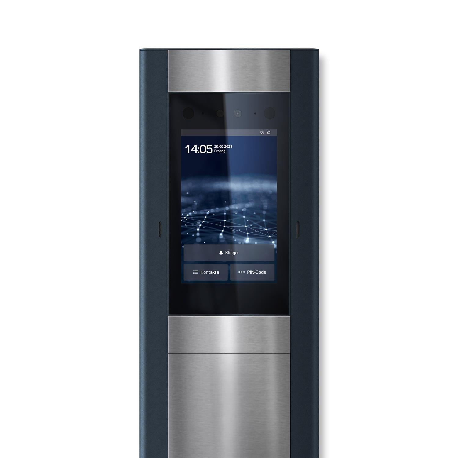 Metzler SDM10S Video-Türsprechsäule | Klingelstele mit Gesichtserkennung | optional mit Personalisierung | Ein- und Mehrfamilien