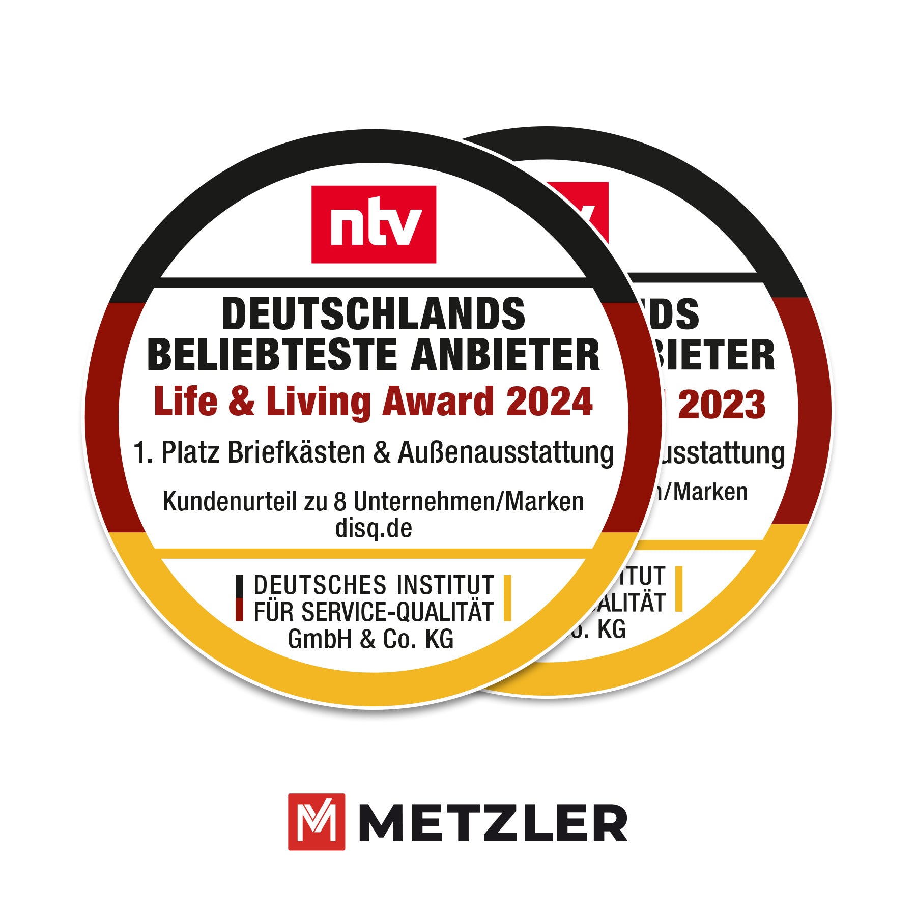 LED Außenleuchte | Anthrazit | Edelstahl Hausnummernschild | Steinbach