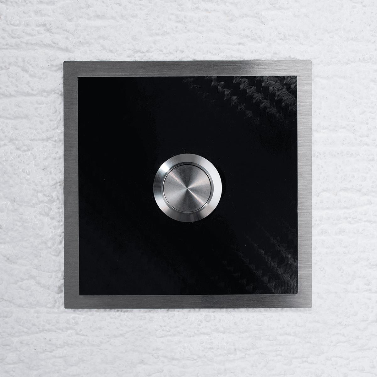 LED Türklingel - Klingelplatte aus Edelstahl