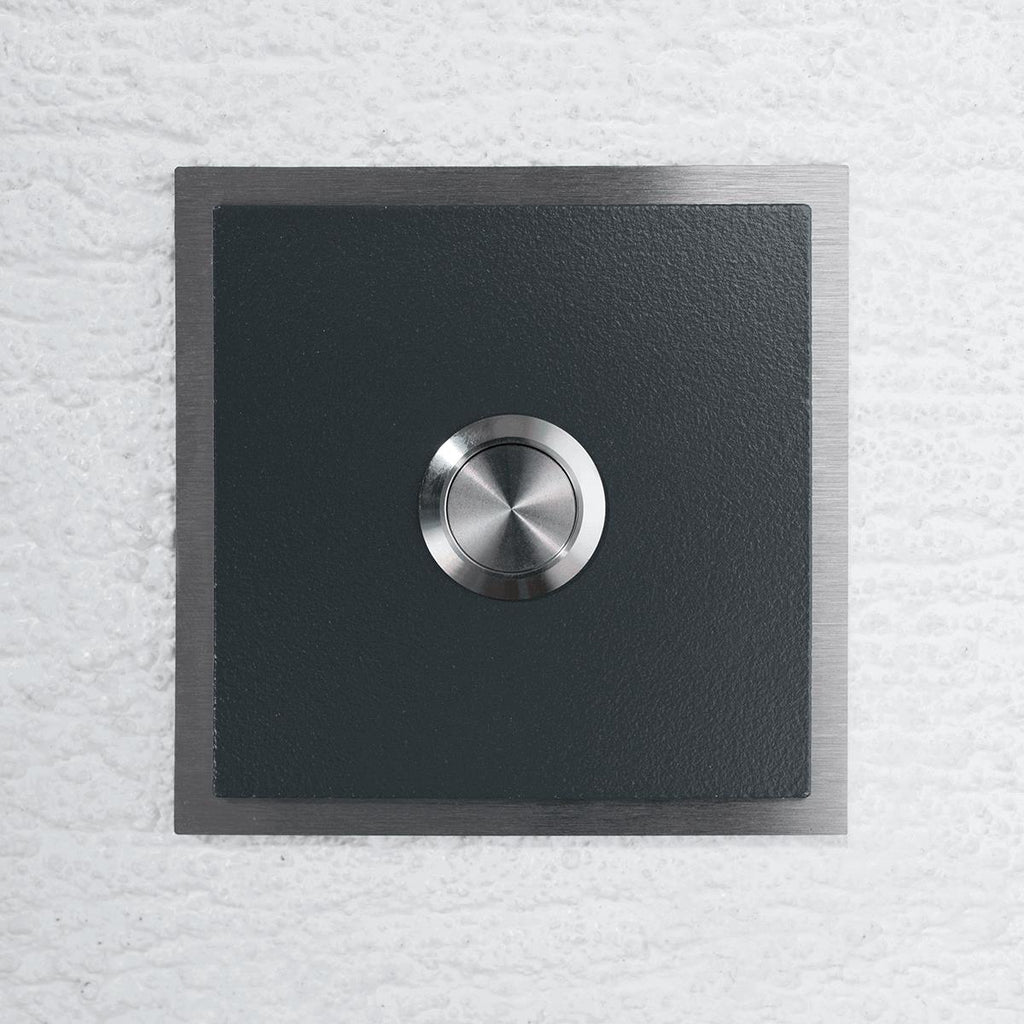 LED Türklingel - Klingelplatte aus Edelstahl