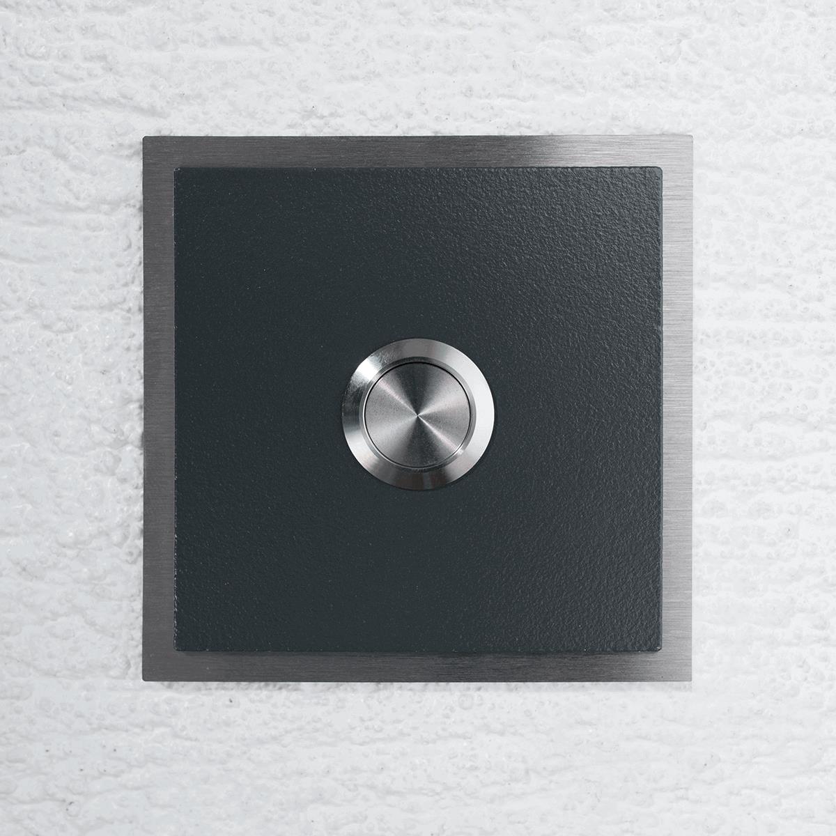 LED Türklingel - Klingelplatte aus Edelstahl