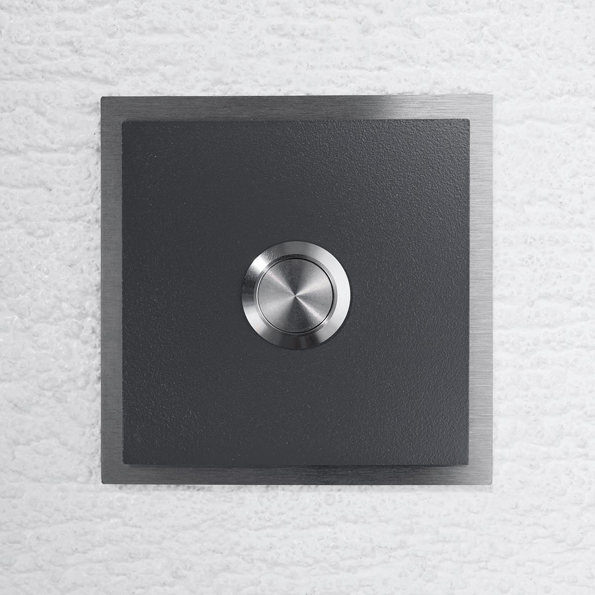 LED Türklingel - Klingelplatte aus Edelstahl