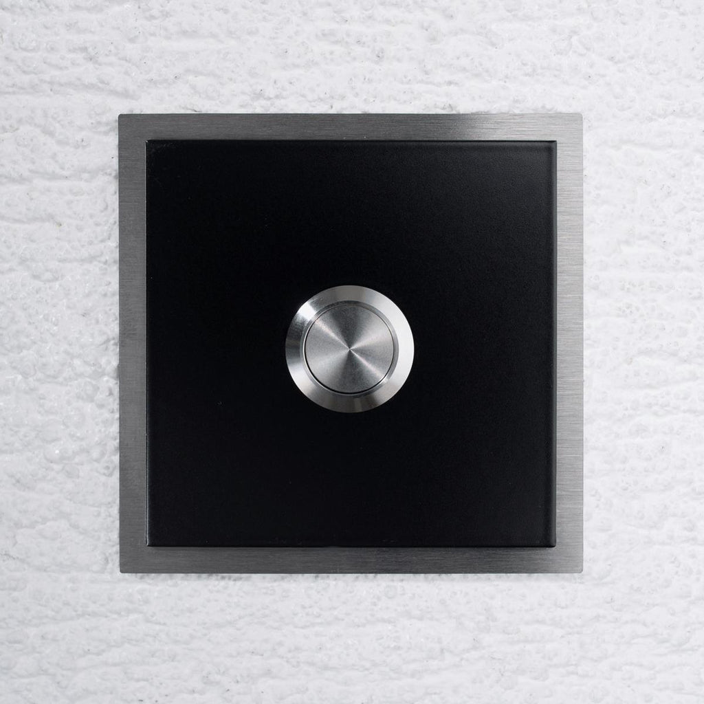 LED Türklingel - Klingelplatte aus Edelstahl