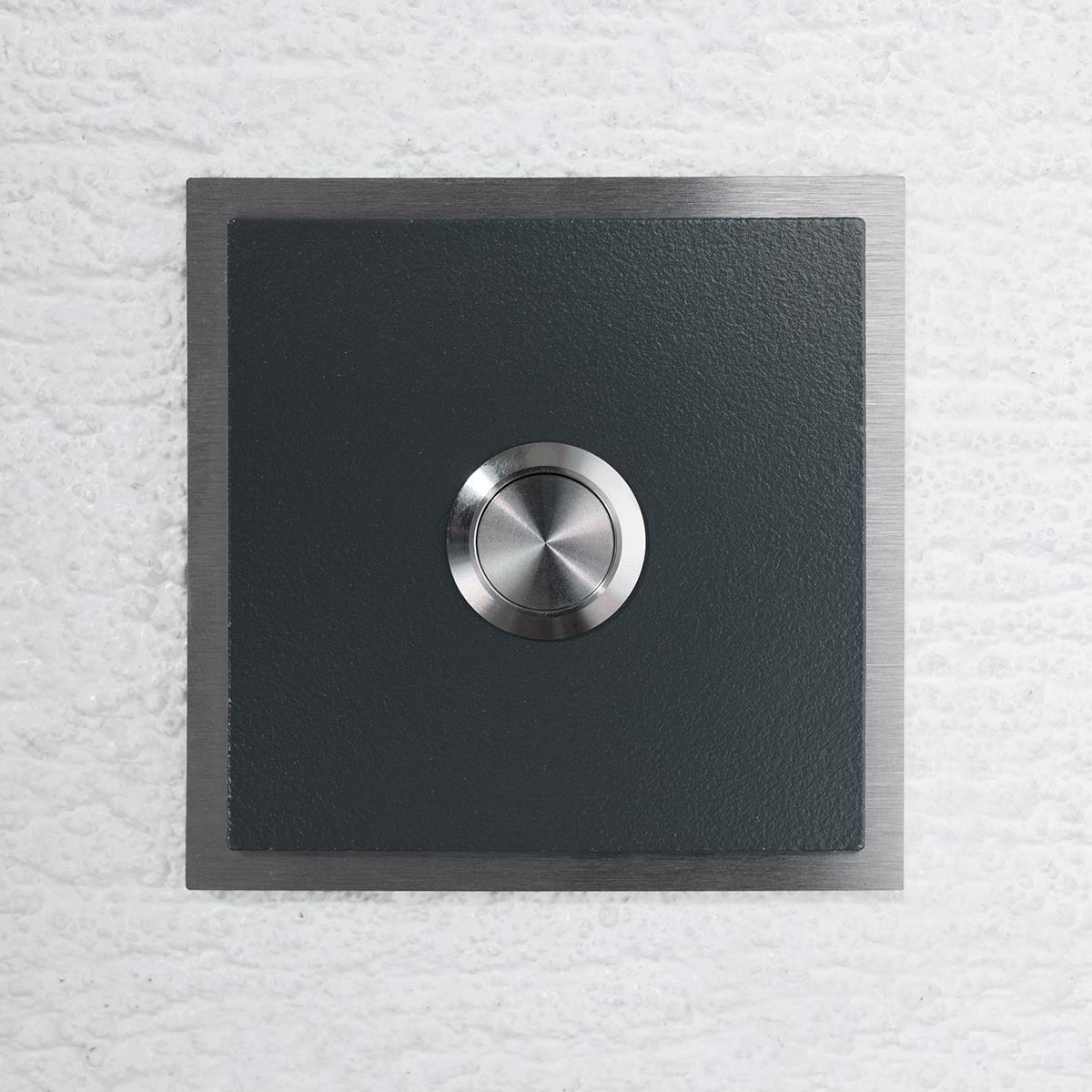 LED Türklingel - Klingelplatte aus Edelstahl
