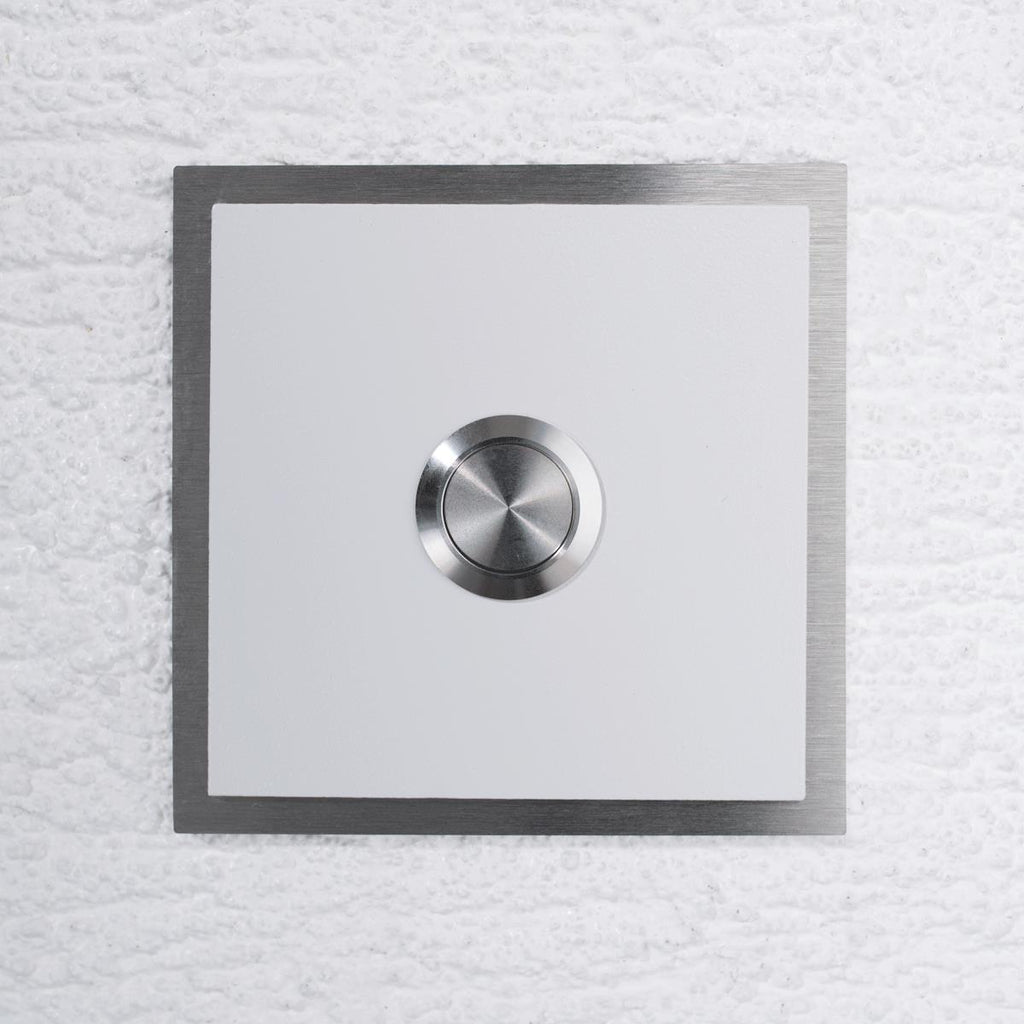 LED Türklingel - Klingelplatte aus Edelstahl
