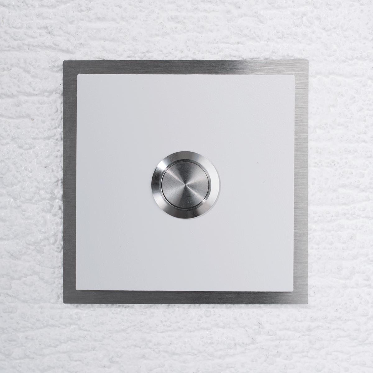 LED Türklingel - Klingelplatte aus Edelstahl