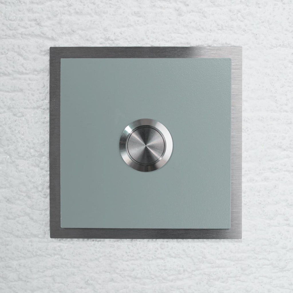 LED Türklingel - Klingelplatte aus Edelstahl