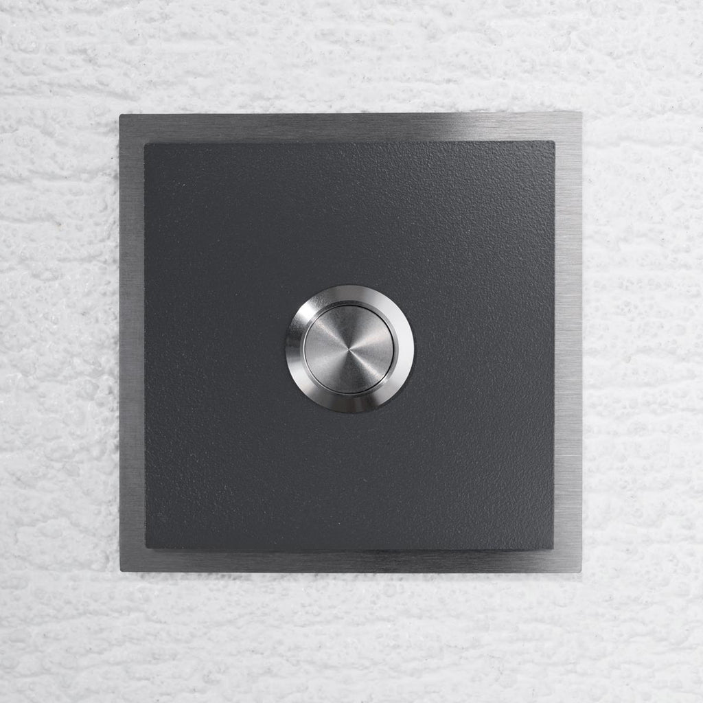LED Türklingel - Klingelplatte aus Edelstahl
