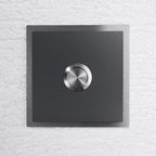 LED Türklingel - Klingelplatte aus Edelstahl