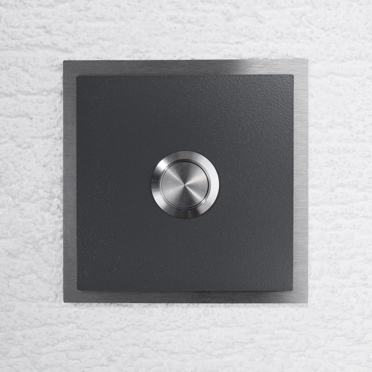 LED Türklingel - Klingelplatte aus Edelstahl