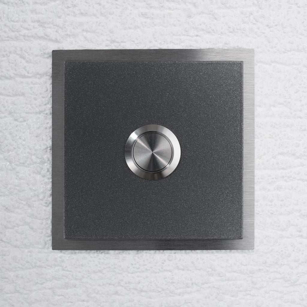 LED Türklingel - Klingelplatte aus Edelstahl