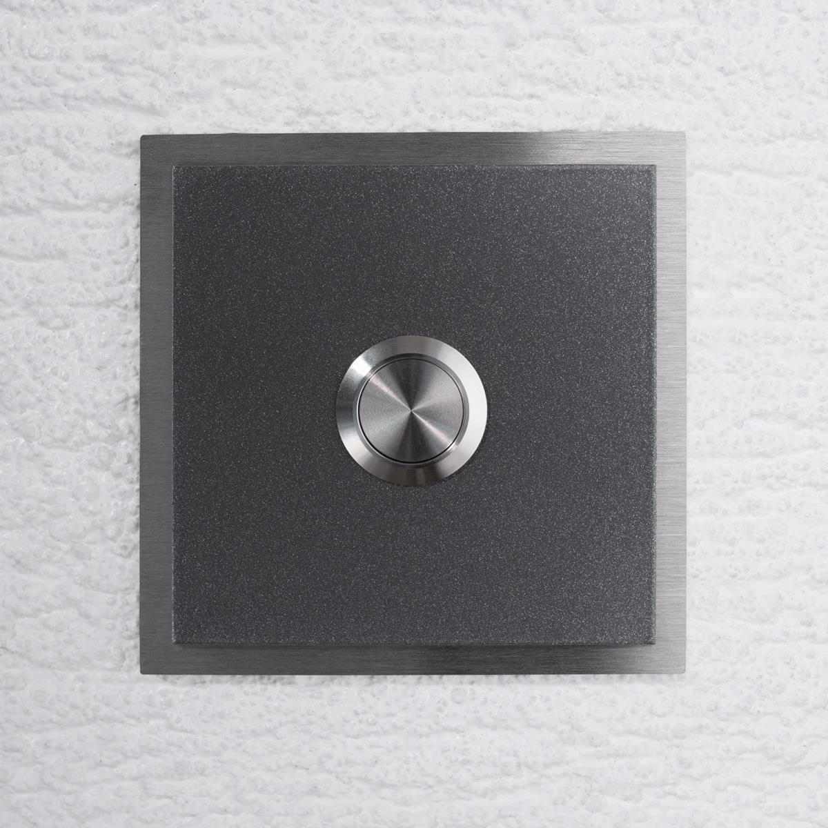 LED Türklingel - Klingelplatte aus Edelstahl