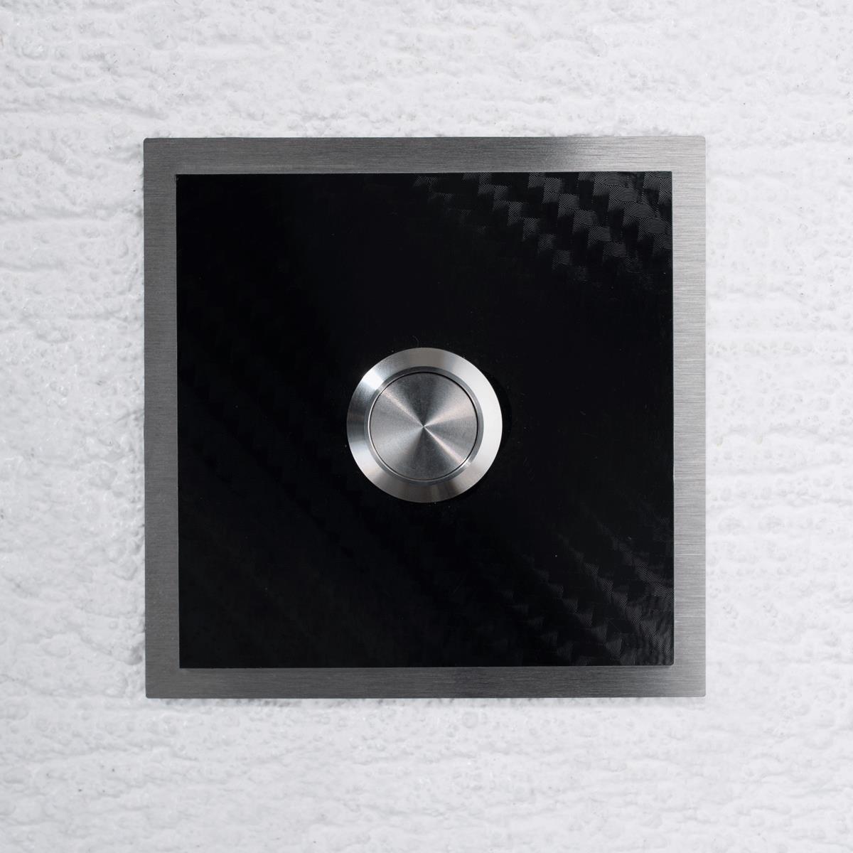 LED Türklingel - Klingelplatte aus Edelstahl