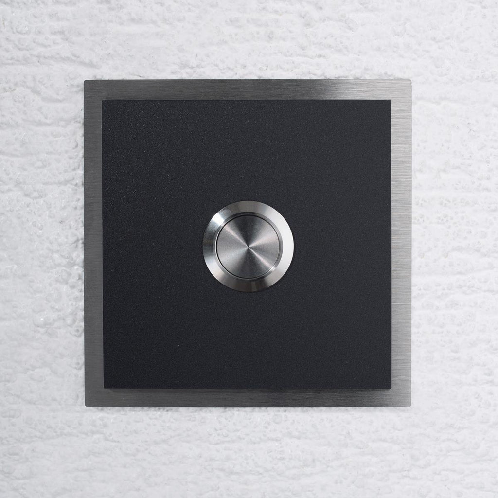 LED Türklingel - Klingelplatte aus Edelstahl