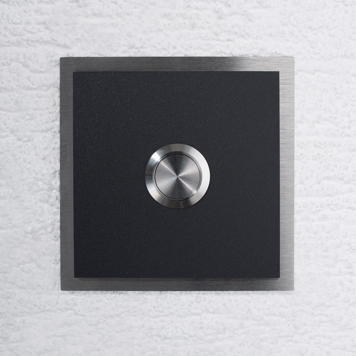 LED Türklingel - Klingelplatte aus Edelstahl