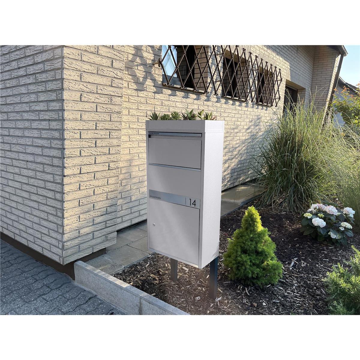 Metzler Pflanzdach | Dachbegrünung für Paketbox Modellreihe Avalon