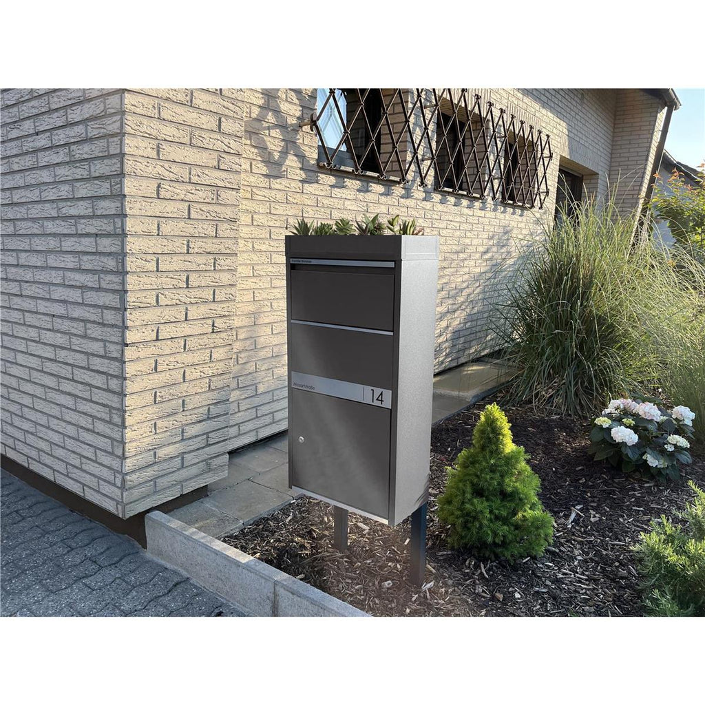 Metzler Pflanzdach | Dachbegrünung für Paketbox Modellreihe Avalon