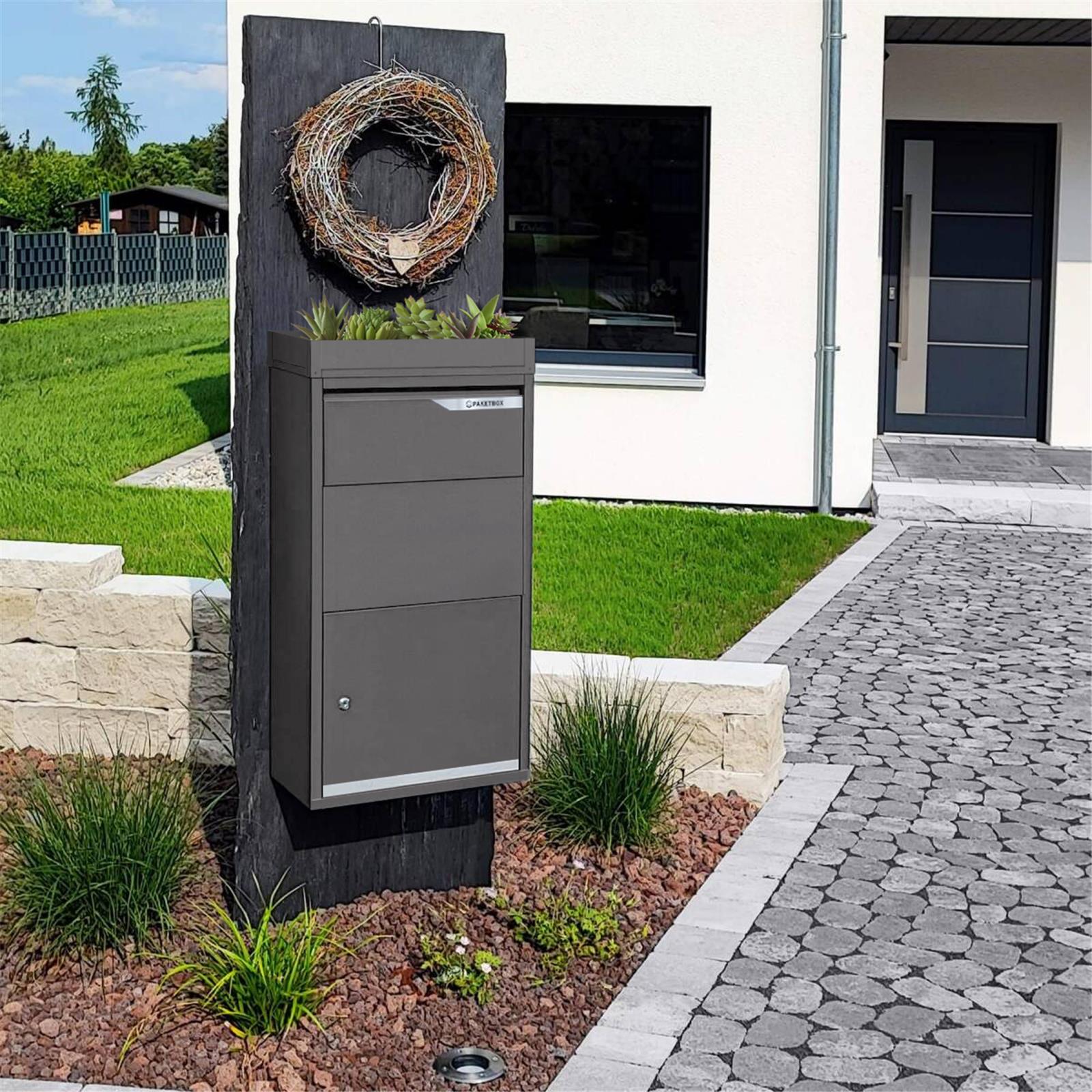 Metzler Pflanzdach | Dachbegrünung für Paketbox Modellreihe Avalon