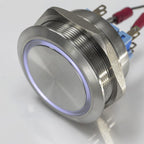 LED-Türklingel in Anthrazit Gravur auf Drucktaster