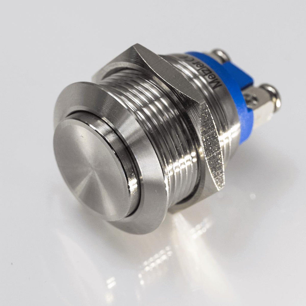 LED Türklingel aus Edelstahl Anthrazit